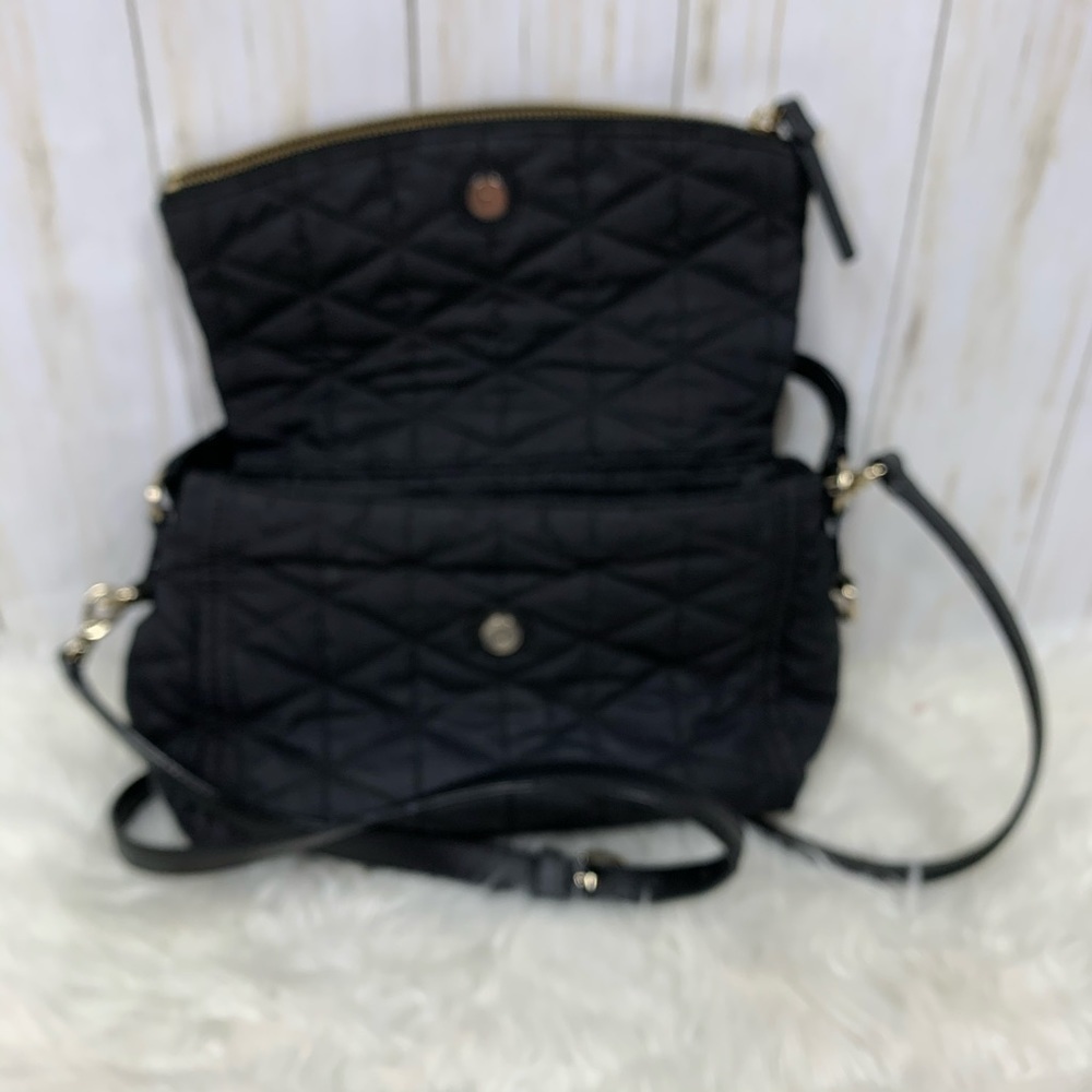 Kate Spade Quilted Flap Purse – Black – Convertible Shoulder/Handbag - Picture 3 of 8